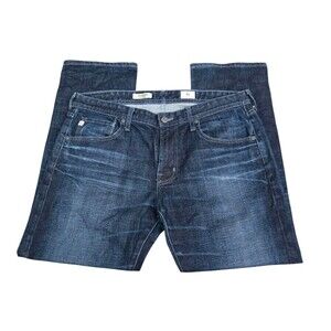 Adriano Goldschmied Jeans The Match Box Mens 36x28 Slim Straight Blue